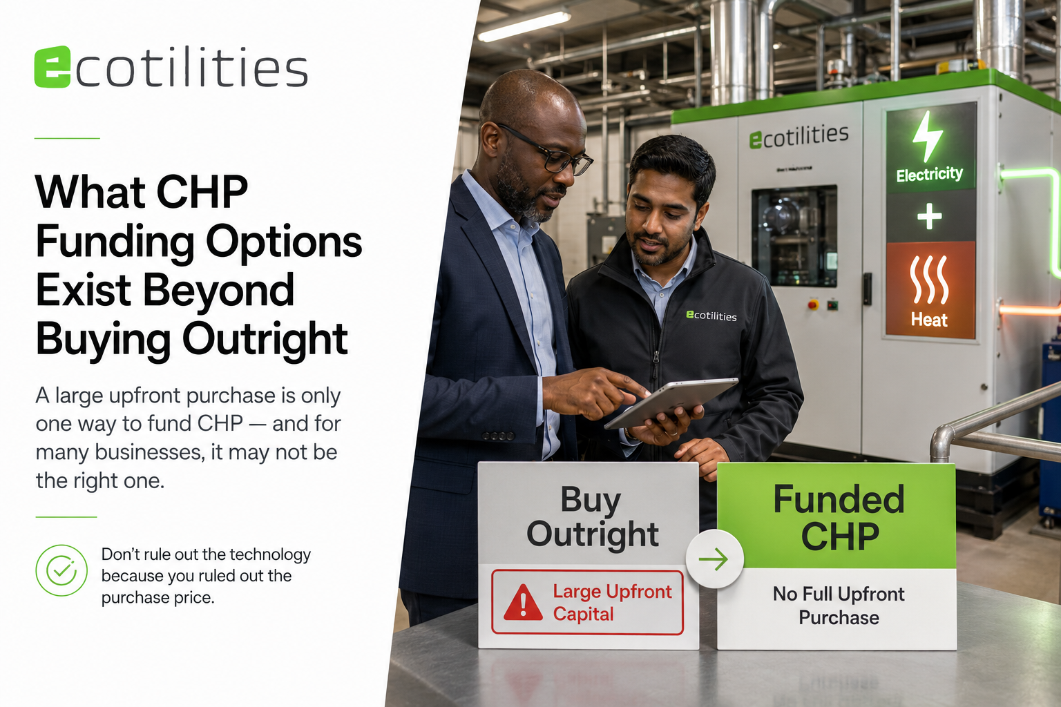 What CHP Funding Options Exist Beyond Buying Outright