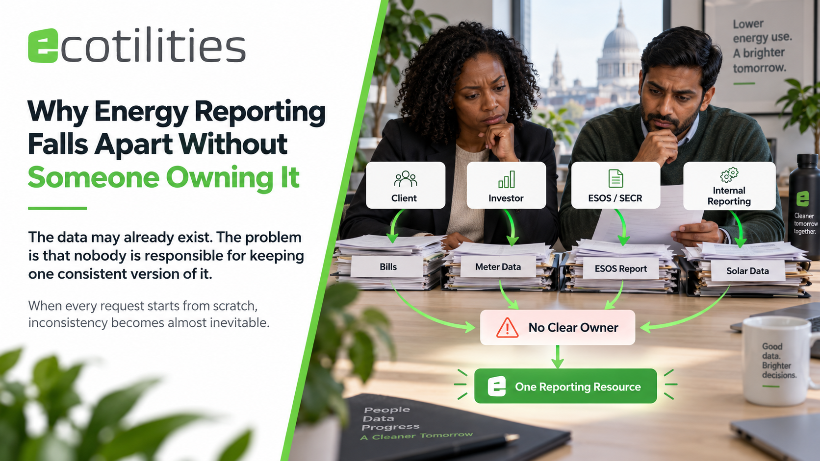Why Energy Reporting Falls Apart Without Someone Owning It